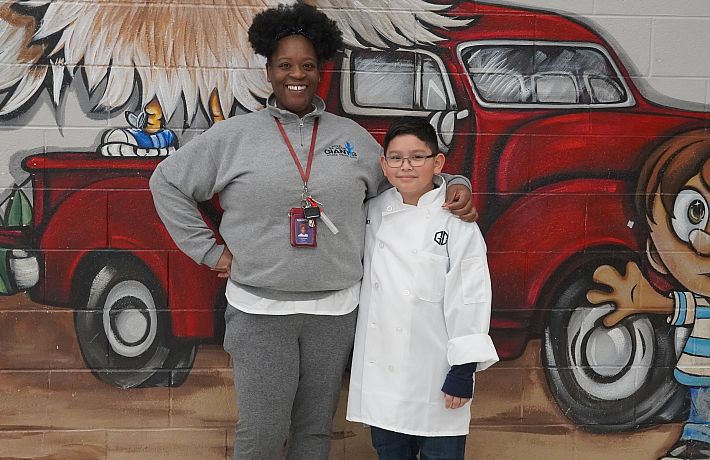 chef franchesca with junior chef
